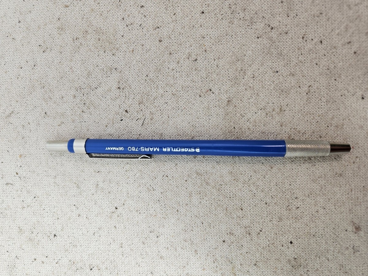 Stylo à Mine Staedtler Mars Technico 780 C - Mine HB 2mm, Clip Métal, Made In Germany