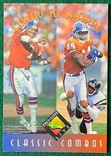 1994 Pro Line Classic Combos #394 John Elway/Shannon Sharpe Broncos