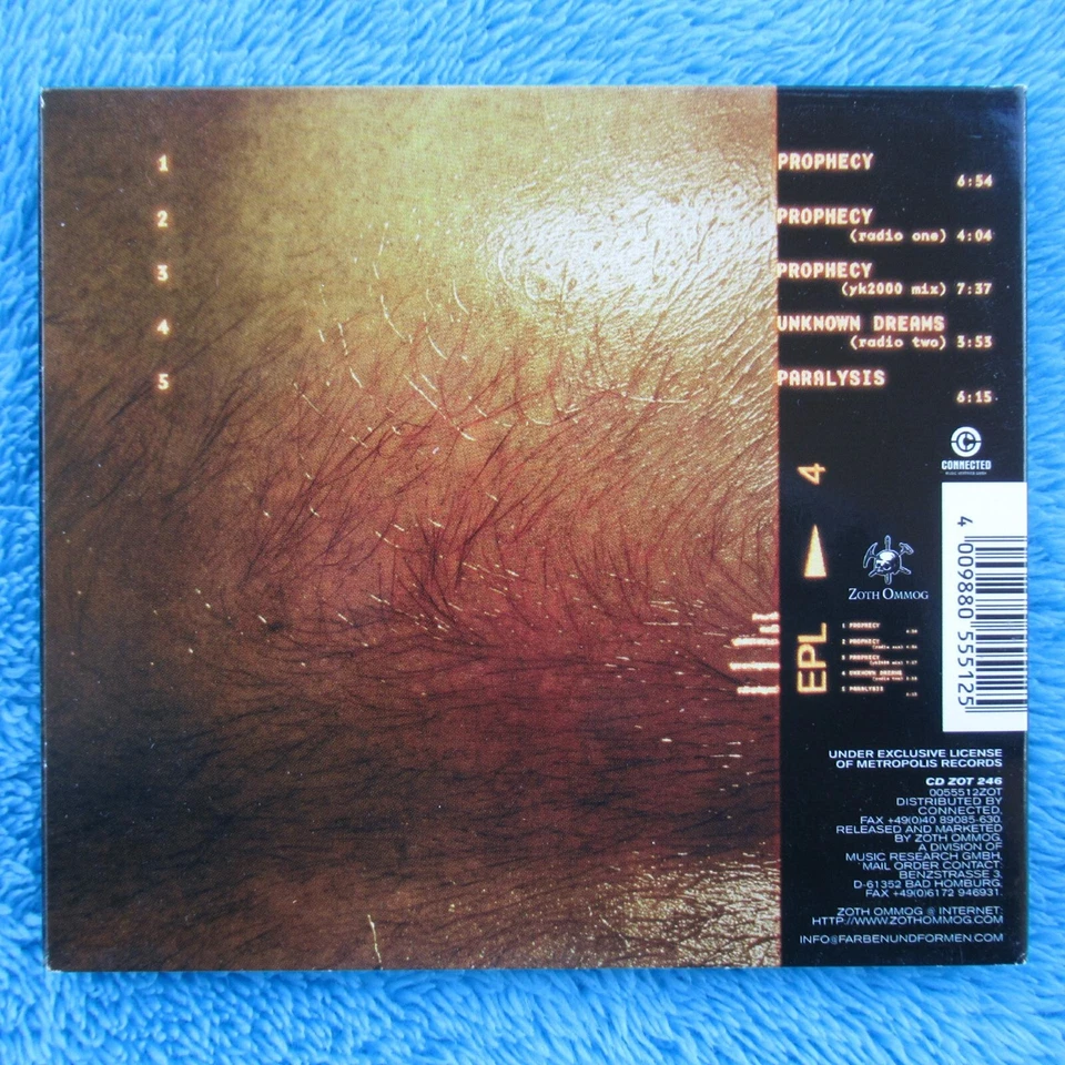 Front Line Assembly - Prophecy MCD 1999 Digipack Zoth Ommog CD ZOT 246 - Bild 2 von 4