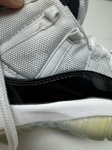 Nike Air Jordan 11 Retro GS ""Concord"" Turnschuhe 378038-100 Jugend 5,5Y Damen 7 - Bild 13 von 14