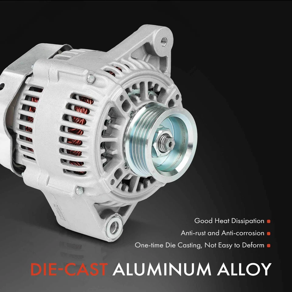 Alternador para Toyota Celica 1993-1999 L4 2,2 L 70/80A 12 voltios CW polea de 5 ranuras Foto 4 de 4