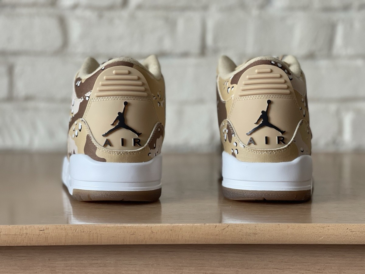 新品・未使用/即発送！NIKE JORDAN 3 TEX DESERT CAMO Nike Women's Air Jordan 3 Retro Tex 'Desert Camo' (HM4301