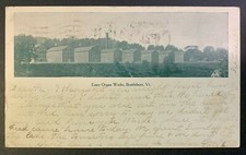 ESTEY ORGAN WORKS BRATTLEBORO VT VIEW 1907 Brattleboro Vermont VINTAGE POST CARD