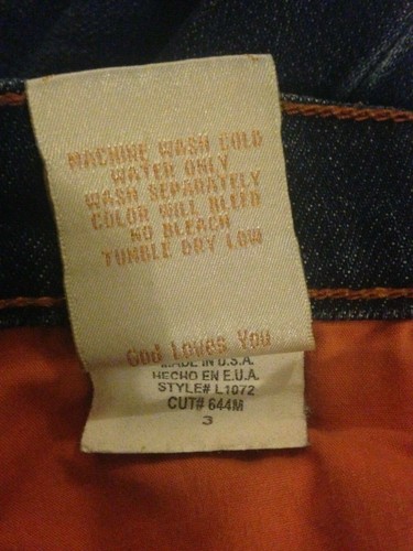 Flying Monkey Jeans Womens Size 3 Dark Wash 5 Pocket Excellent Condition Stretch - Picture 7 of 12