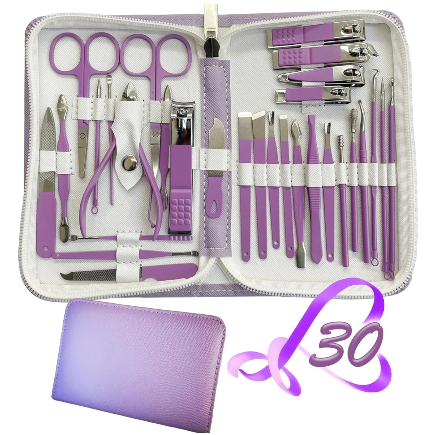 Professional Nail Care Tools in Purple
Opens in a new window or tab