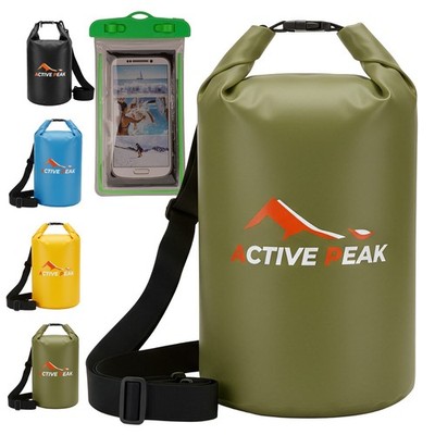 Dry Bag Wasserdichte Roll-Top Tasche 2L 5L 10L 20L Robuster Outdoor Packsack See