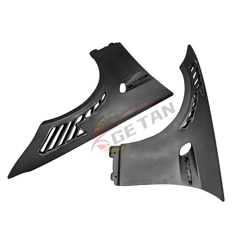 Carbon Fiber GT4 Style Car Fender - Auto Parts for BMW 3 Series 335i E92 E93 - Image 3 of 4