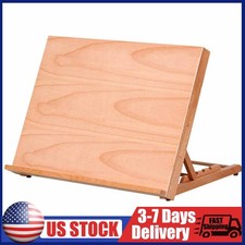 New Wood Adjustable Tabletop Desk Artist Easel Drawing Board Art Sketching Board