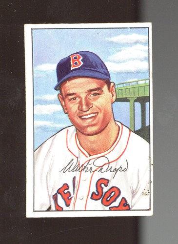 Walt Dropo #169 1952 Bowman card