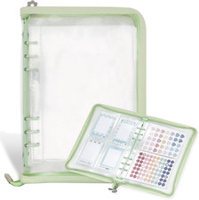 Sticker Organizer Binder Storage Book A5 Reusable Sticker Book Collecting Holder