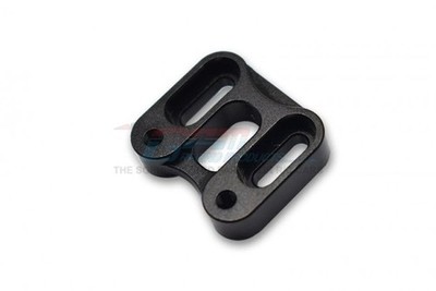GPM 1/6 AXIAL 4WD SCX6 ALUMINUM FRONT KNUCKLE SERVO MOUNT -1PC SET black / GPMSC