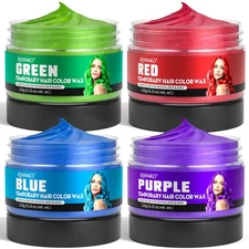 4 Colors Temporary Hair Color for Kids,Gifts for Teens,Girls,Boys,Fun Gifts f...