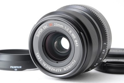 [Almost Unused] Fujifilm Fujinon XF 23mm f/2 R WR Black Lens From JAPAN