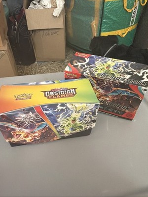 Obsidian Flames Build and Battle Stadium - Pokémon (Check Disc!) Opened Deck