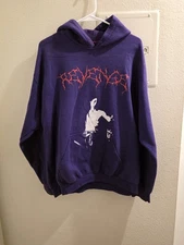 Rare Reveng OG David & Goliath Purple Large Hoodie