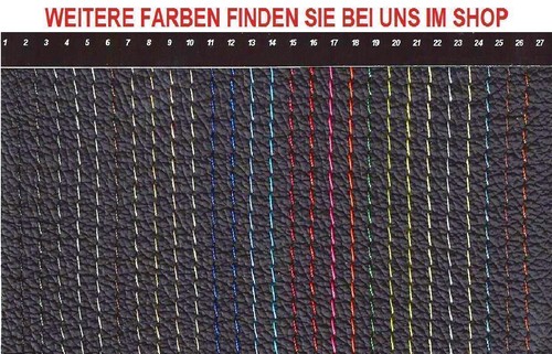 Schaltsack Schaltmanschette für BMW 3er E46 Bj 1998-2007 100% Leder Schwarz Rot - Bild 5 von 5