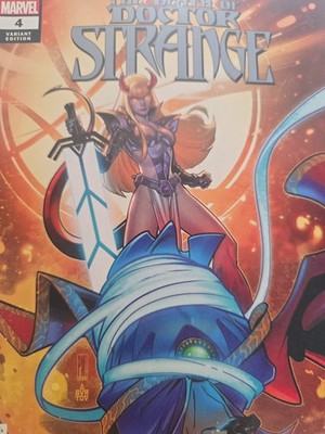 The Death of Doctor Strange #4 1.25 Medina Variant Marvel Comics Feb 2022 B