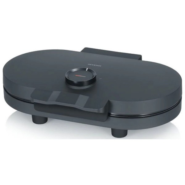 Severin - Waffelautomat Duo-Waffeleisen Wa 2118 Sw Black Line-image