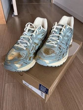 Asics Gel-Kayano 14 Men 9.5US Running Shoes PureGold Cold Moss Unused