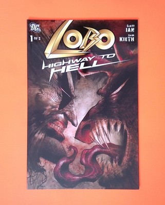 Lobo Highway to Hell #1 2010 DC Comics We Combine Ship Comic Book RY87-9