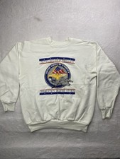 Vintage 90s Support Our Troops Operation Desert Storm USA Sweatshirt Size XL