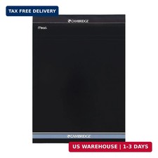 Cambridge Notebook, Quad Ruled, 8-1/2" x 11", 80 Sheets, Writing Pad, Bookbound