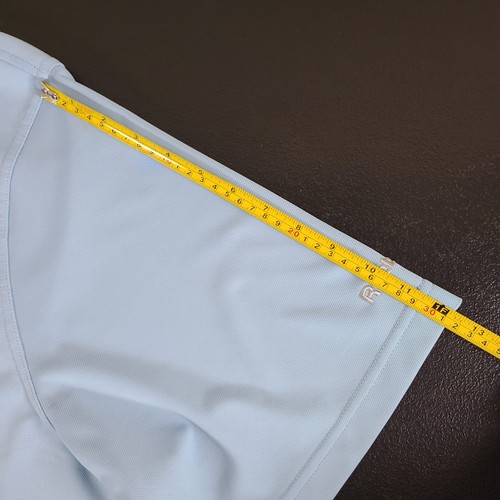 Reebok Poloshirt Herren 6XL hellblau Speedwick Golf sportlich Freizeit gebraucht, in einwandfreiem Zustand - Bild 9 von 14