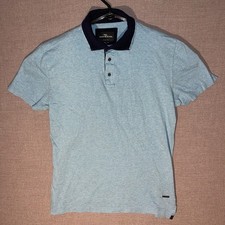 Rodd Gunn Turquoise Short Sleeve Polo Shirt Size Large Sports Fit