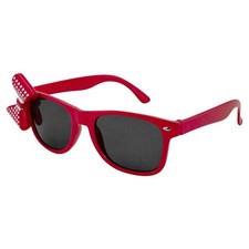 Just a Shade Smaller Eyewear Princess Sunglasses for Girls Magenta Frame Smoke