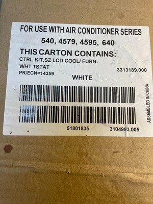 Dometic 33131890 Air Conditioner Furnace Control For RV