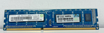 2GB RAM - Memory RAMAXEL 1RX8 PC3-12800U / HP G6FNB12 / PN: 655409-150