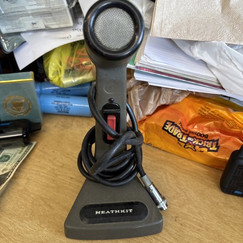 HealthKit Hamm Radio Microphone Push To Talk 2 Pin Untested