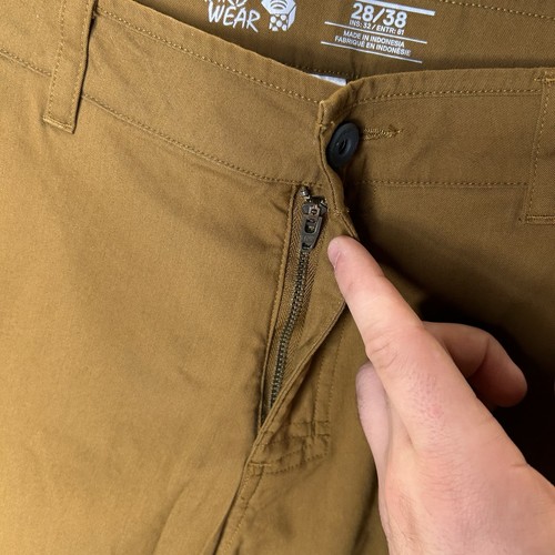 Mountain Hardwear AP Hiking Pants Canvas Brown Camping (OM7064) Men’s Size 28x30 - Picture 5 of 10