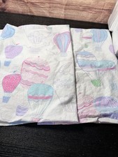(2) Pottery Barn Kids Hot Air Balloon Pillow Cases 29x30