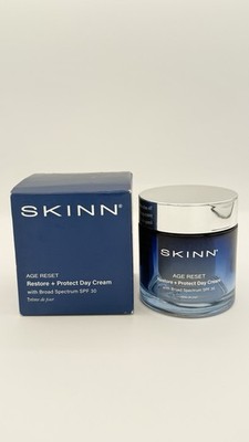 Skinn Age Reset Restore + Protect Day Cream SPF 30 1.7 Oz   Box Sealed Exp-4/27