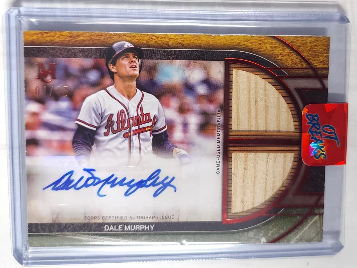 1983 Dale Murphy Signed Topps RBI Leaders PSA DNA Certified 