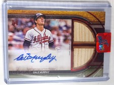 2025 Topps Museum - Signature Swatches Dual Relic Auto -  Dale Murphy 1/15