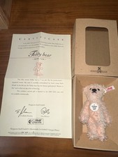 Steiff Club 2003 Ros Teddy Bear 7cm Mini Mohair w/ Box Certificate 407