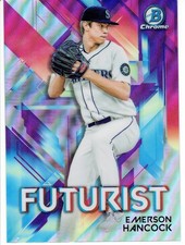 2021 Bowman Chrome Emerson Hancock FUT-EH Futurist   [add’l $1 cards, 5¢ ship]