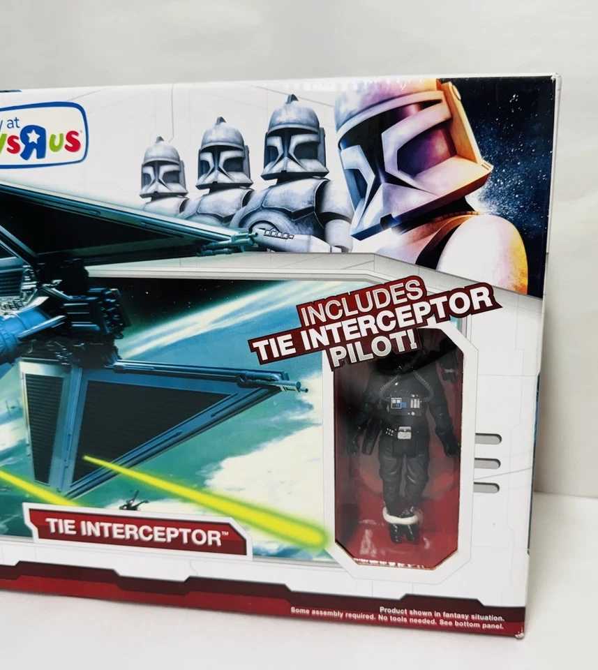 Star Wars TIE Interceptor Legacy Collection TRU Exclusive 2009 SEALED VERY RARE - Image 3 of 4