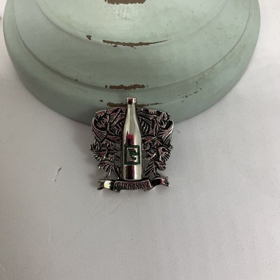 Vintage Glenshaw Glass Bottle Lapel Pin RARE
