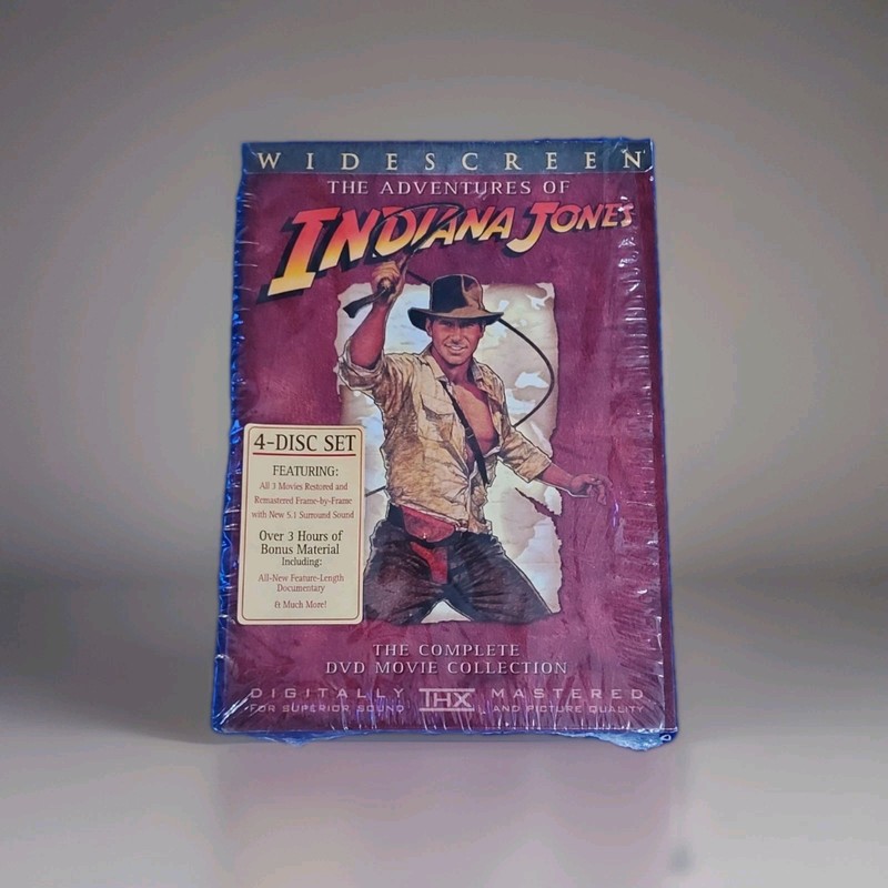 The Adventures of Indiana Jones Dvd 4 Disk Box Set.