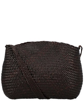 Dragon Diffusion Santa Marta Leather Crossbody Women's Brown
