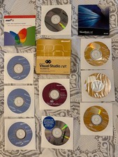 MICROSOFT VISUAL STUDIO.NET ACADEMIC, VERSION 2003 10 CD w/Product Key VG