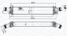 MAGNETI MARELLI Ladeluftkühler 351319204430 für AUDI A7 Sportback 4GA 4GF A5 8T3