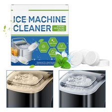 Ice Machine Cleaner Maker Descaler 12PCS Clean Tablets Gentle Cleaning Descaling