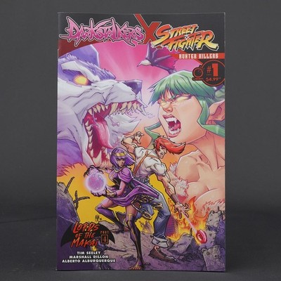 Darkstalkers X Street Fighter HUNTER KILLERS #1 Cvr A UDON Comics 2026 1A
