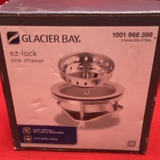 Glacier Bay Stainless Steel EZ Lock Sink Strainer 1001966398
