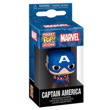Funko Llavero Pocket Pop Marvel Capitan America Classics