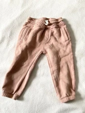 Rylee and Cru pink star sweatpants 18-24M girl jogger